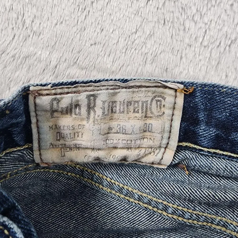 Polo Ralph Lauren Jeans Mens 38x30 (Fits 36x30) Cortlandt 300 Relaxed Straight
